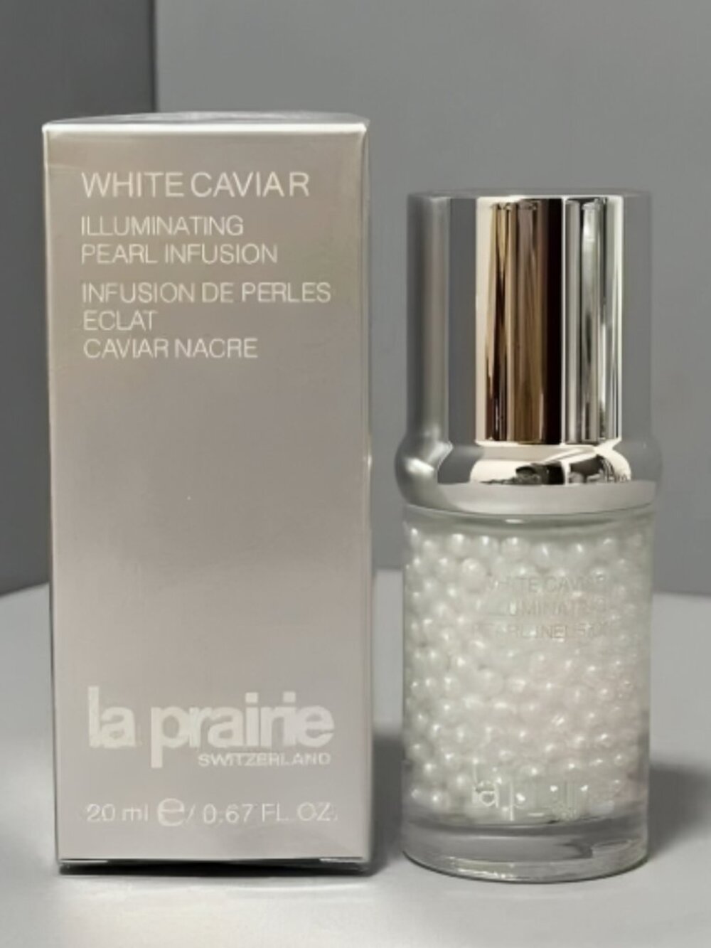 La Prairie White Caviar Pearl Infusion 20ml / 0.67 oz Brightening Serum NIB
